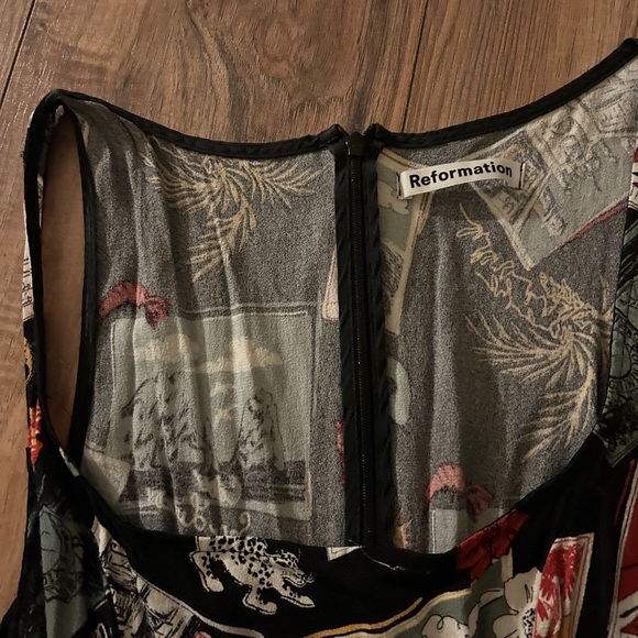 Reformation Noha Postcard Mini Dress - Picture 5 of 5